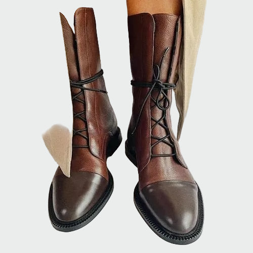 Margarita | Botas de Cuero Ajustadas