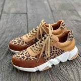 Genoveva | Zapatillas Leopardo Elegantes