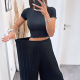 Catalina | Pantalón de Piel Fluido