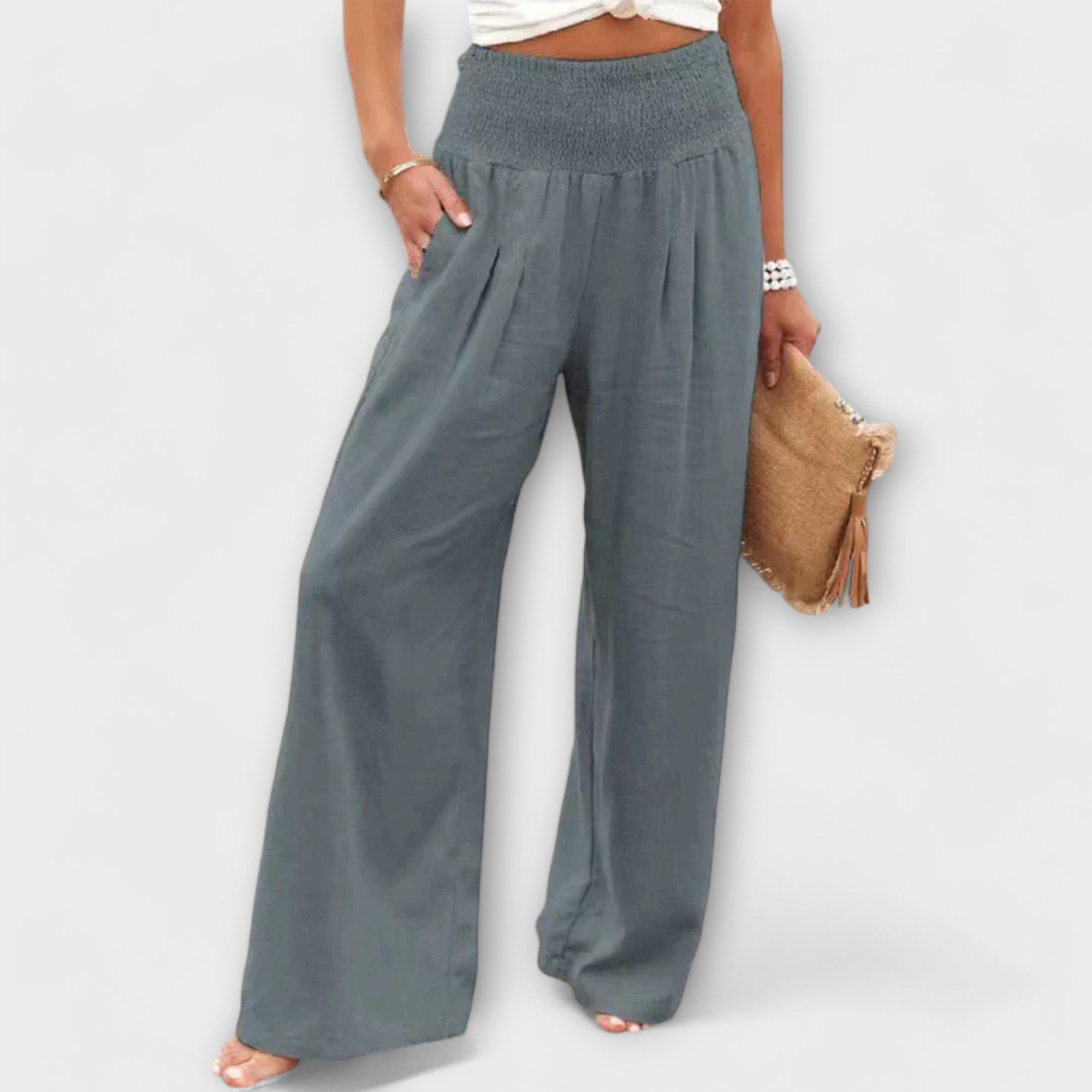 María | Pantalón Ancho Elegante