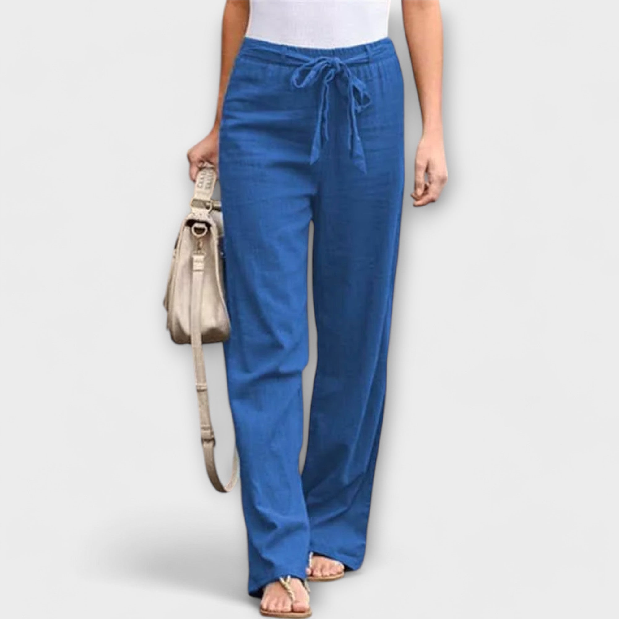 Daniela | Pantalón de Lino Suelto