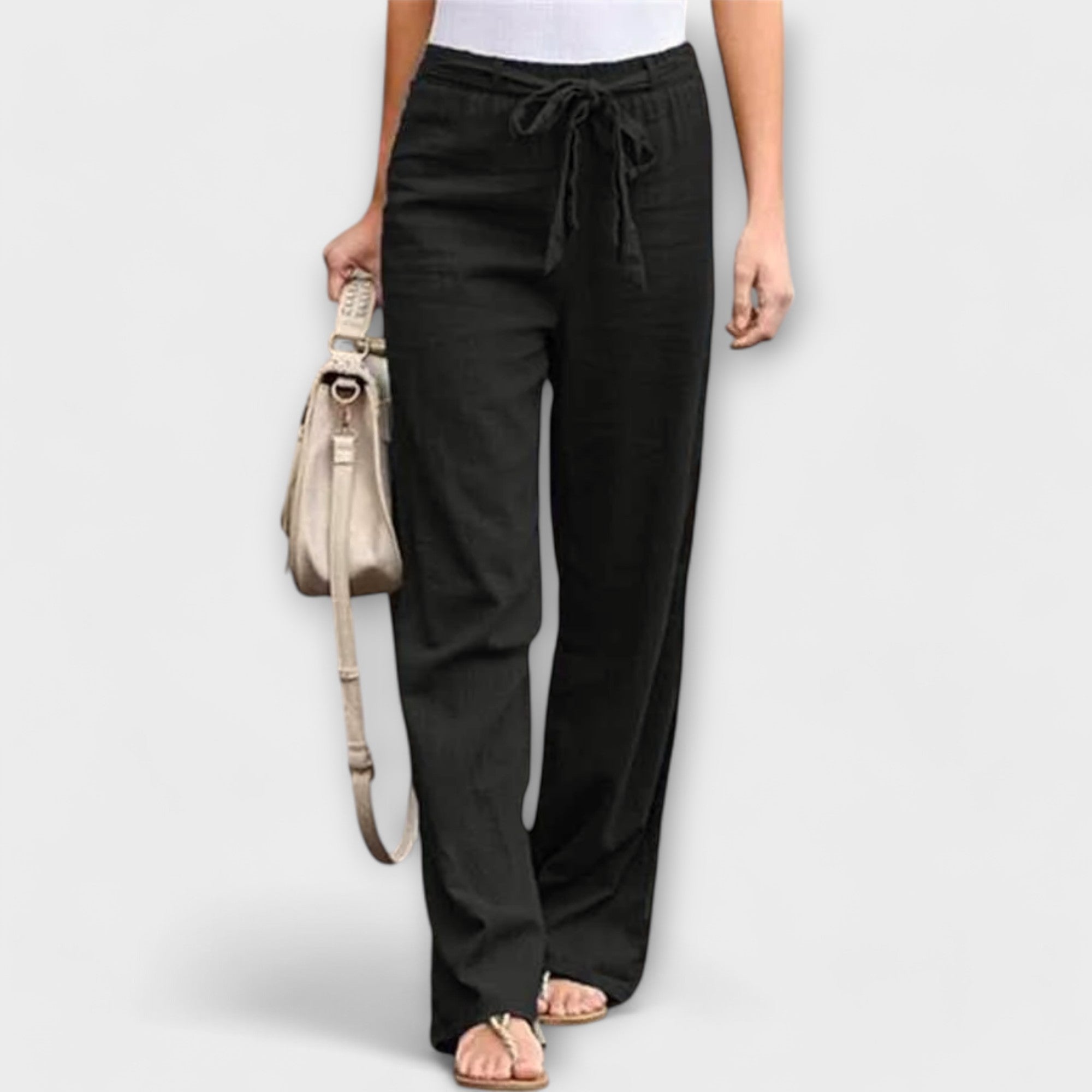 Carolina | Pantalón de Lino Holgado