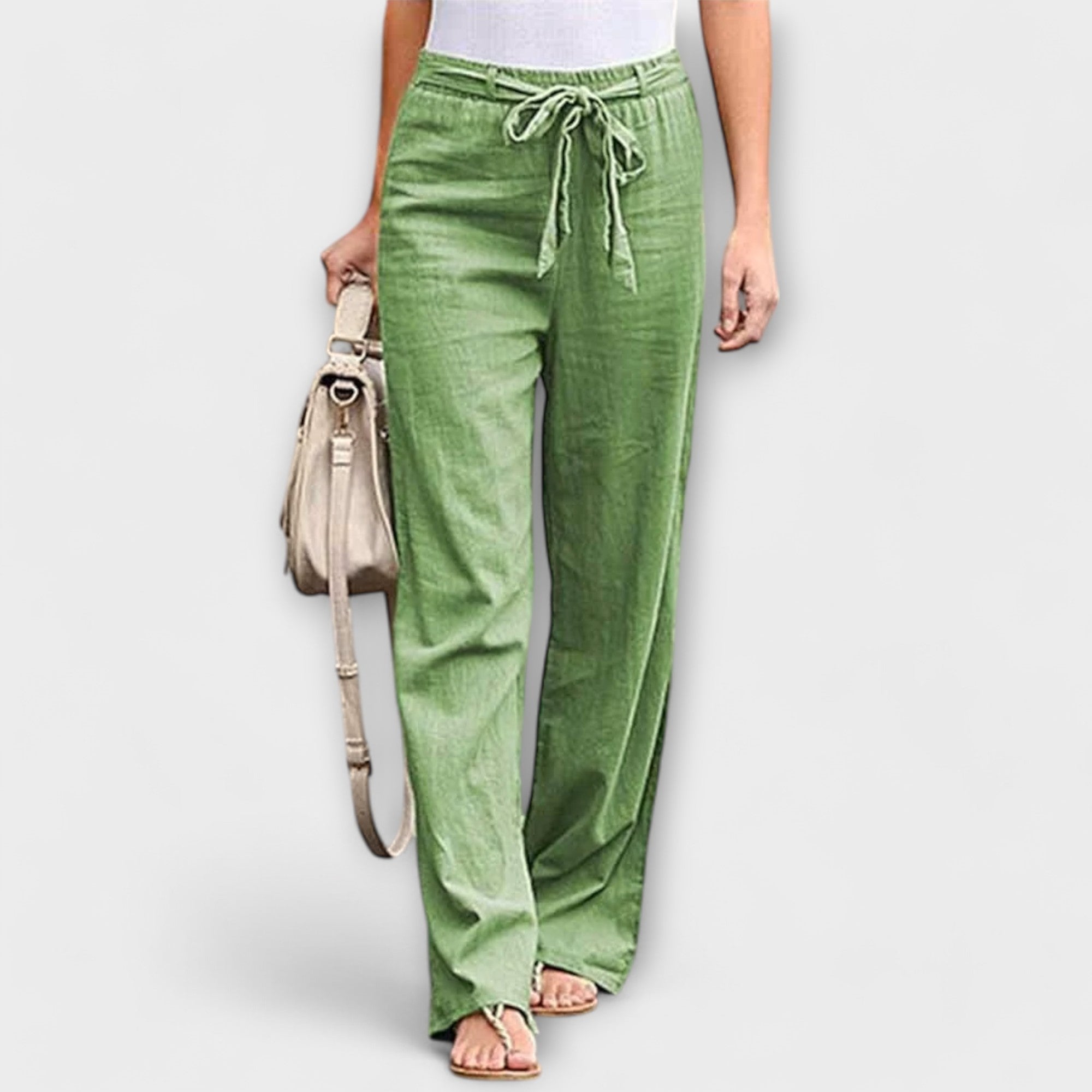 Carolina | Pantalón de Lino Holgado