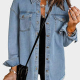 Rosa | Chaqueta Larga Denim