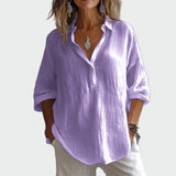 Rosario | Blusa de Lino Suelta