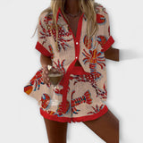 Estela | Conjunto Estampado de Piel