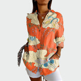 Marisa | Camisa Floral Manga Larga