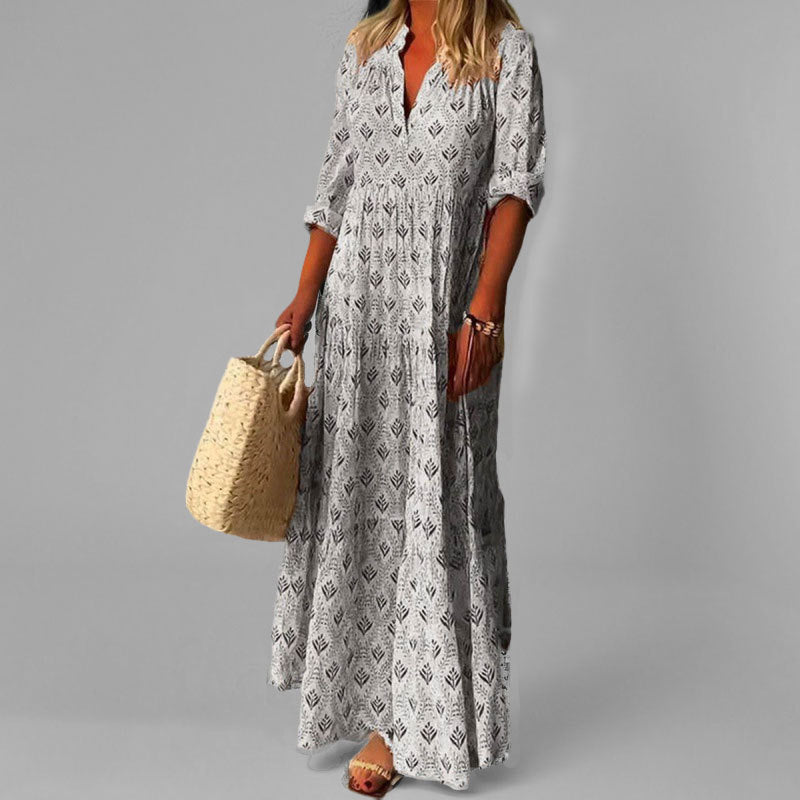 Laia | Vestido Largo Estampado