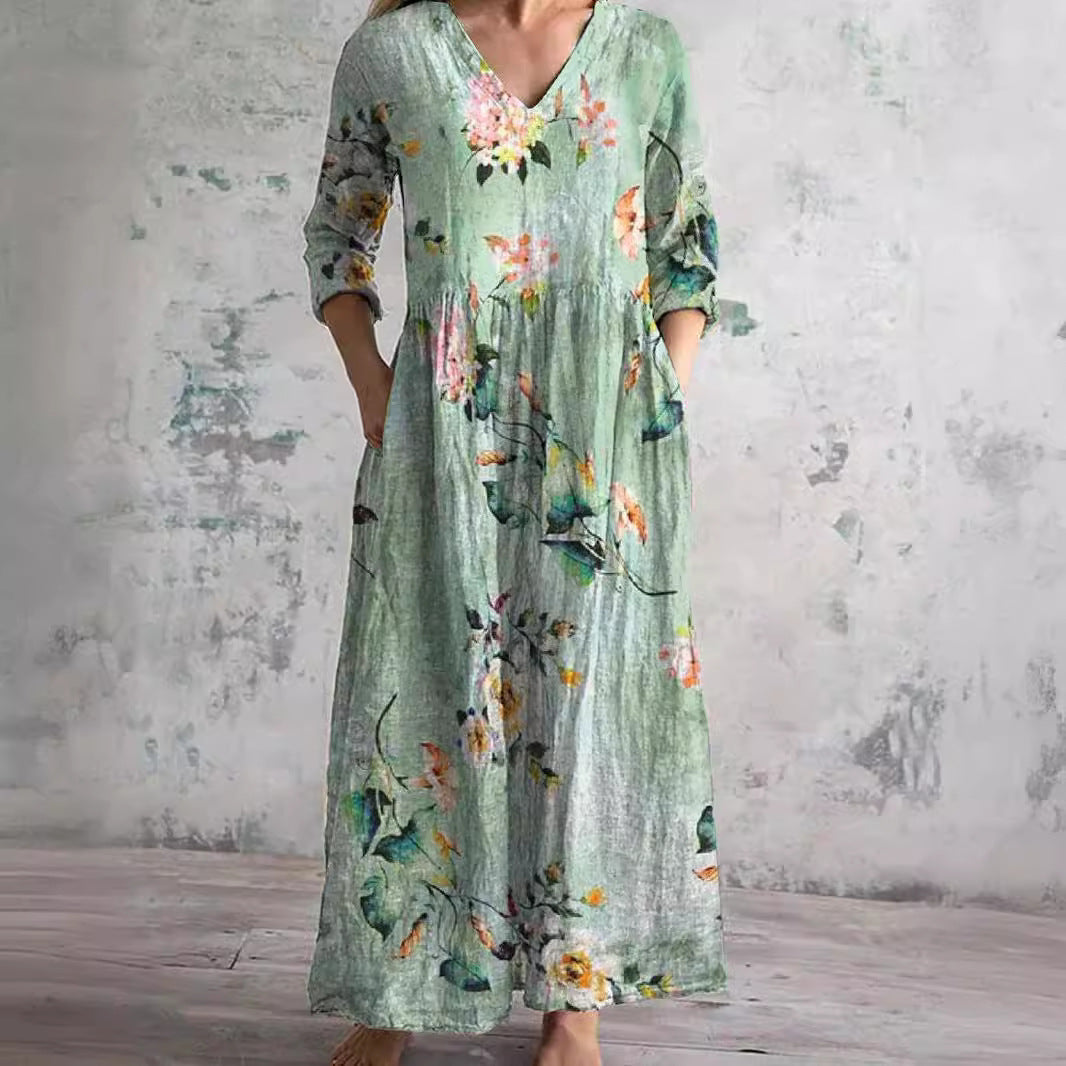 Triana | Vestido Maxi Floral