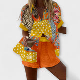 Ainhoa | Conjunto Corto Estampado
