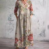 Violeta | Vestido Maxi Floral