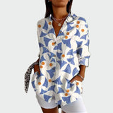 Marisa | Camisa Floral Manga Larga