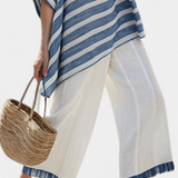 Estela | Conjunto a Rayas de Lino