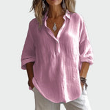 Rosario | Blusa de Lino Suelta