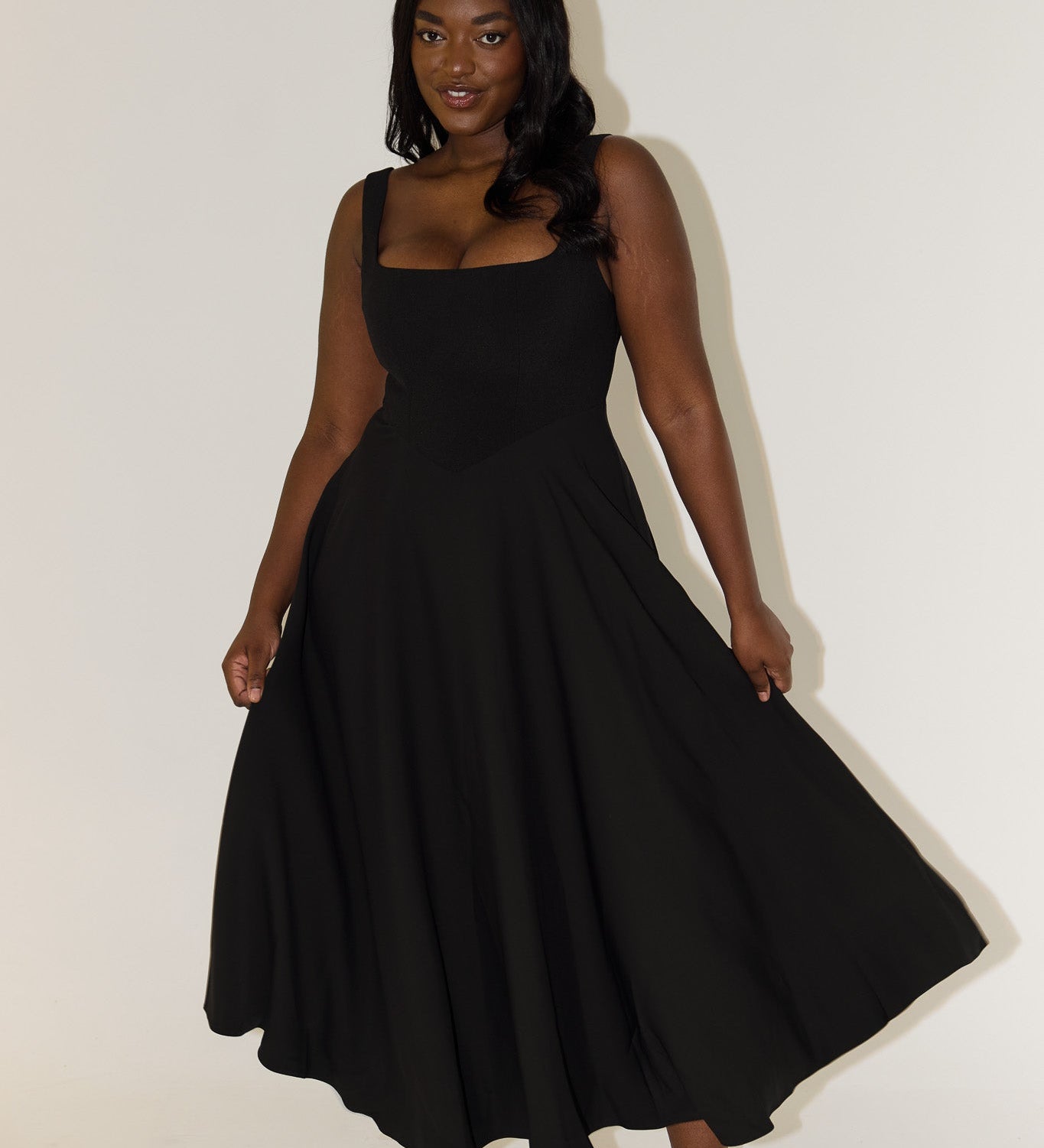 Estela | Vestido Midi Fluido