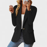 Elena | Blazer de Piel Elegante