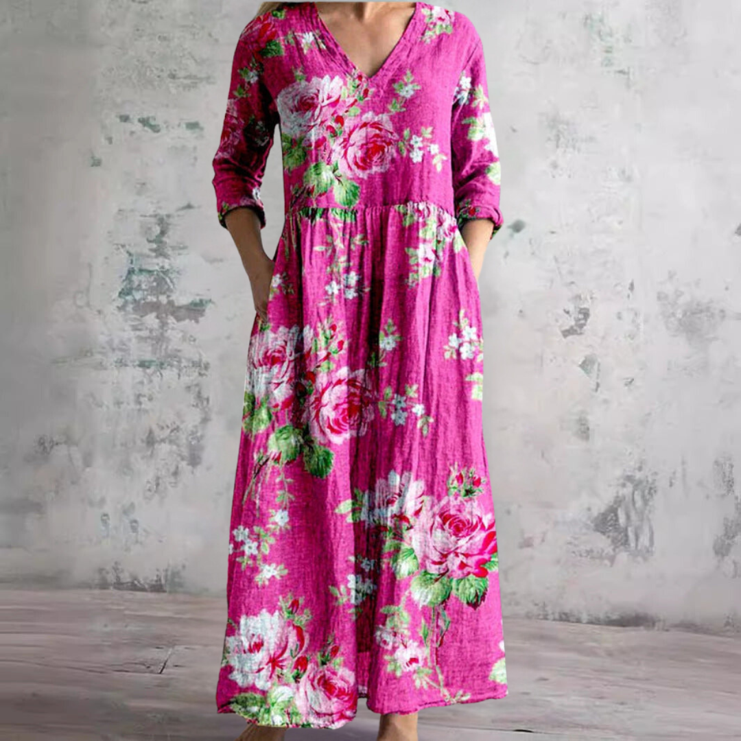 Triana | Vestido Maxi Floral