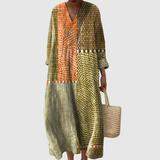Margarita | Vestido Maxi Estampado