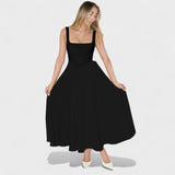 Eva | Vestido Midi Fluido