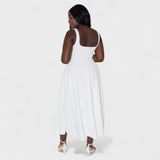 Eva | Vestido Midi Fluido