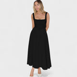Eva | Vestido Midi Fluido