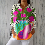 Virginia | Blusa Floral Elegante