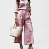 Carolina | Pantalón Ancho Casual