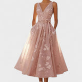 Mercedes | Vestido Midi Elegante