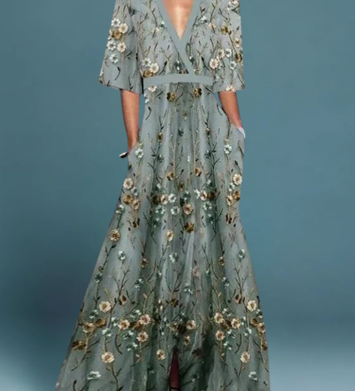 Zaira | Vestido Maxi Floral