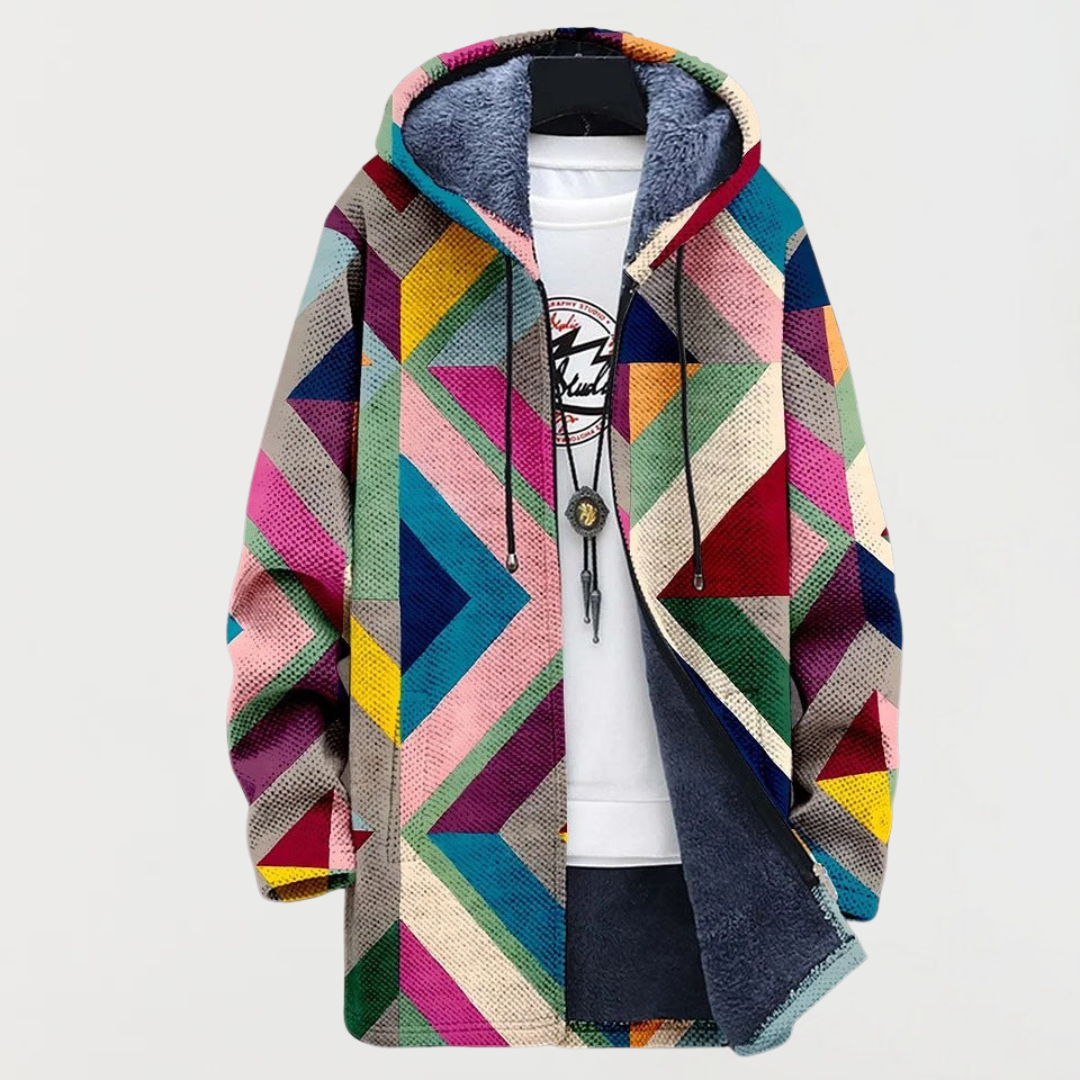 Pilar | Sudadera Geométrica Casual