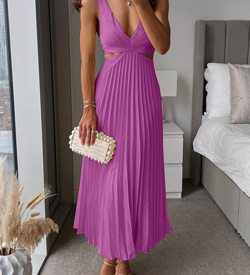 Abito Bellezza | Vestido Plisado para Ocasiones