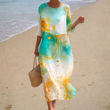 Margarita | Vestido Midi Estampado