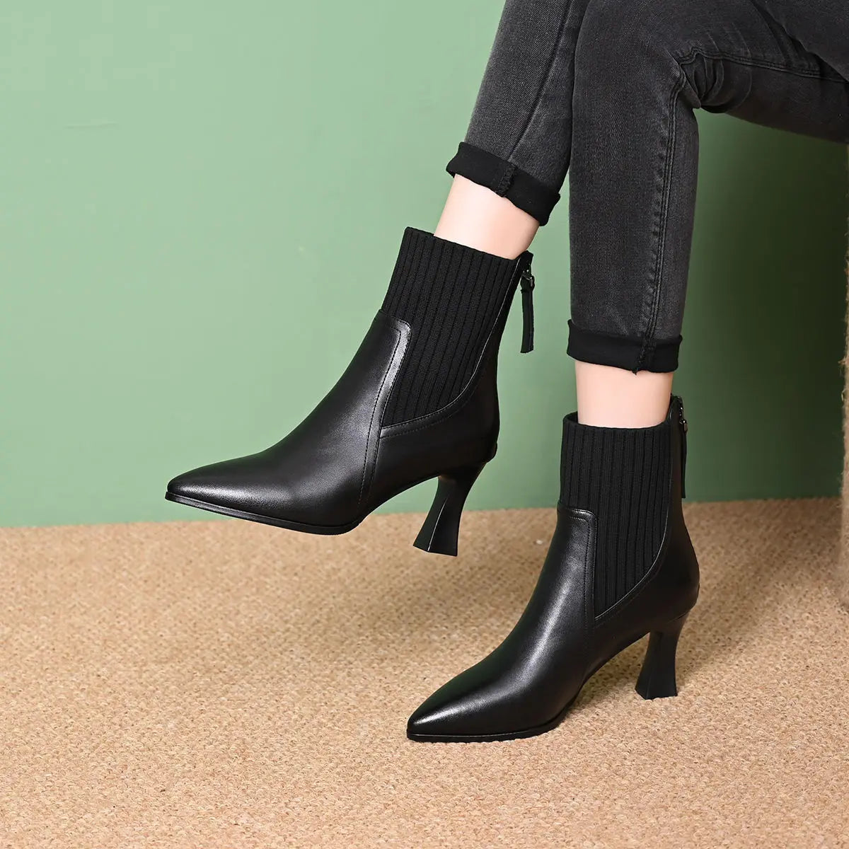 Belén | Botas de Cuero Elegantes