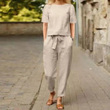 Silvia | Conjunto de Algodón Elegante