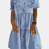 Marisa | Vestido Largo Denim