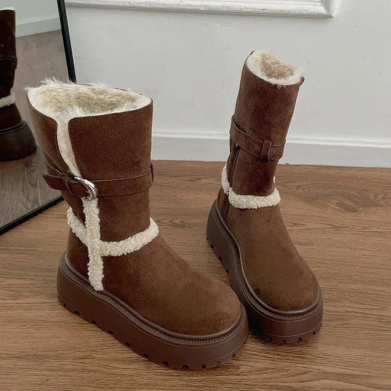 Delia | Botas de Piel Elegantes