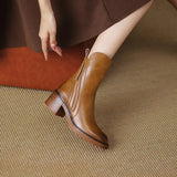 Daniela | Botas de Piel Elegantes