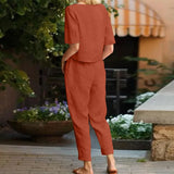 Silvia | Conjunto de Algodón Elegante
