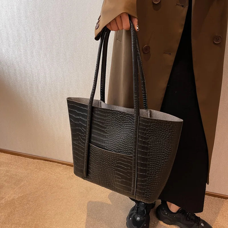 Margarita | Bolsa Estampada de Cuero