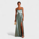 Sandra | Vestido Mini de Satén