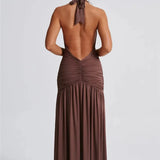 Sonia | Vestido Maxi de Piel