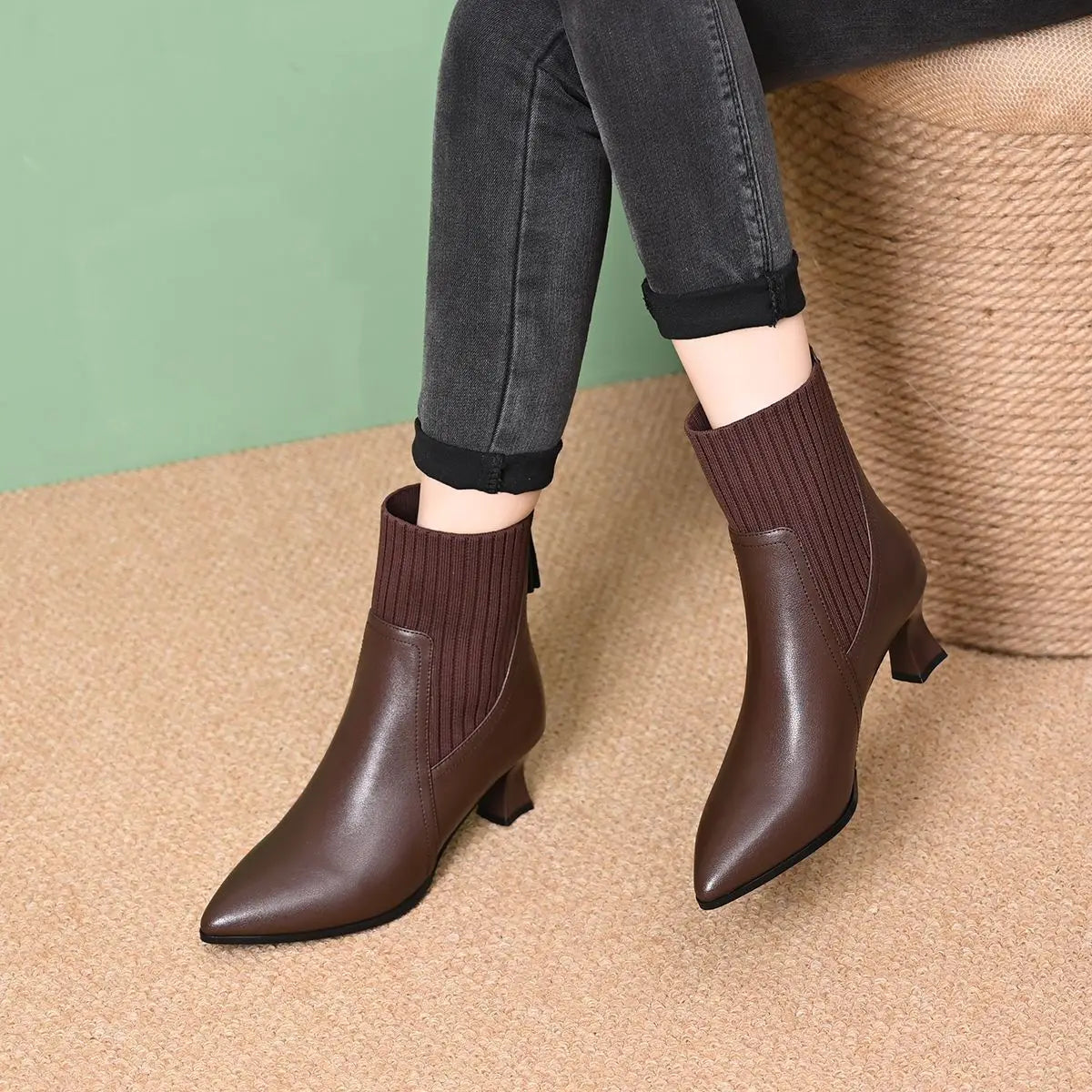 Belén | Botas de Cuero Elegantes