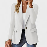 Elena | Blazer de Piel Elegante