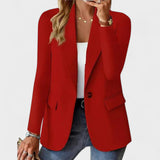 Edurne | Blazer de Piel Elegante