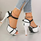 Edurne | Tacones de Cuero Elegantes