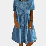 Marisa | Vestido Largo Denim