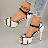 Edurne | Tacones de Cuero Elegantes