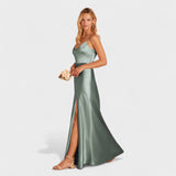 Sandra | Vestido Mini de Satén