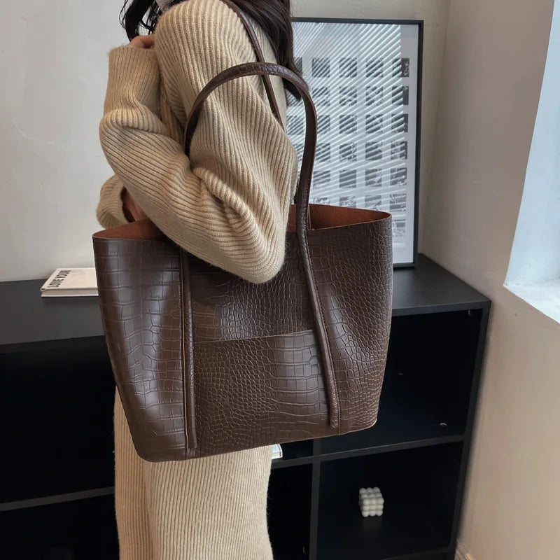 Marisa | Bolsa Estampada de Cuero