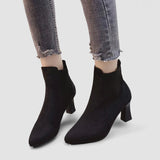 Rita–Botas con plataforma en ante